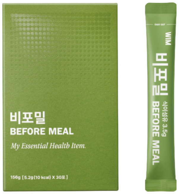 마시는 과채 식이섬유 비포밀 30포, 1개, 156g