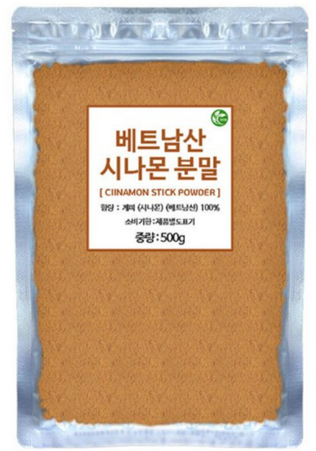 신영몰 시나몬 스틱 막대 계피 분말 가루 베트남산 시가계피만 사용, 2개, 500g