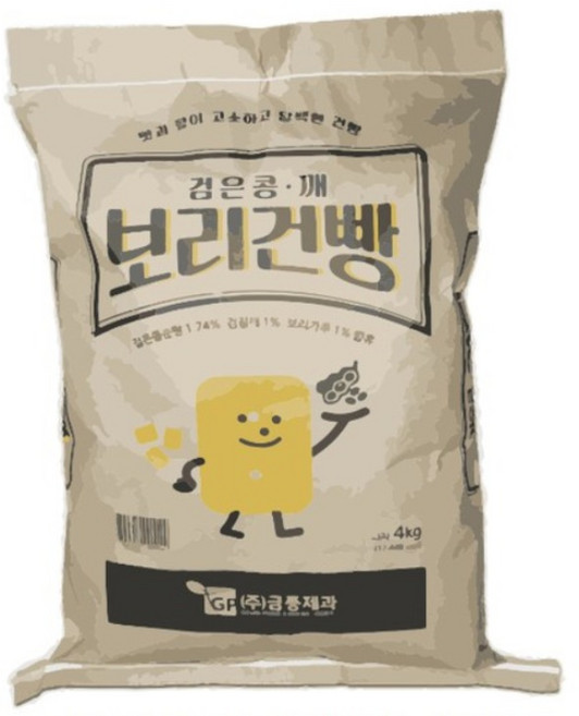 올찬 금풍 검은콩깨 보리건빵 4KG, 1개