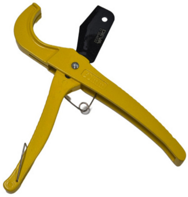 DEVA 파이프 커터 절단기 커팅기 PVC파이프 절단 엑셀 컷터 캇타 가위 50mm D-364032, 1개