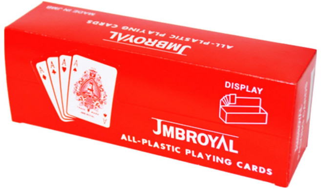 정품 JMB ROYAL 제이엠비 고급 플레잉 트럼프카드(12개 1상자), JMB-ROYAL 고급 트럼프상자(12개), 1개
