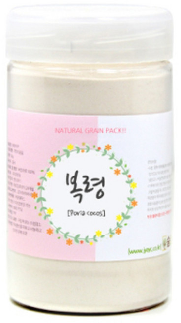 숲으로허브 천연곡물팩 백복령가루 통포장 120g, 1개, 1개입