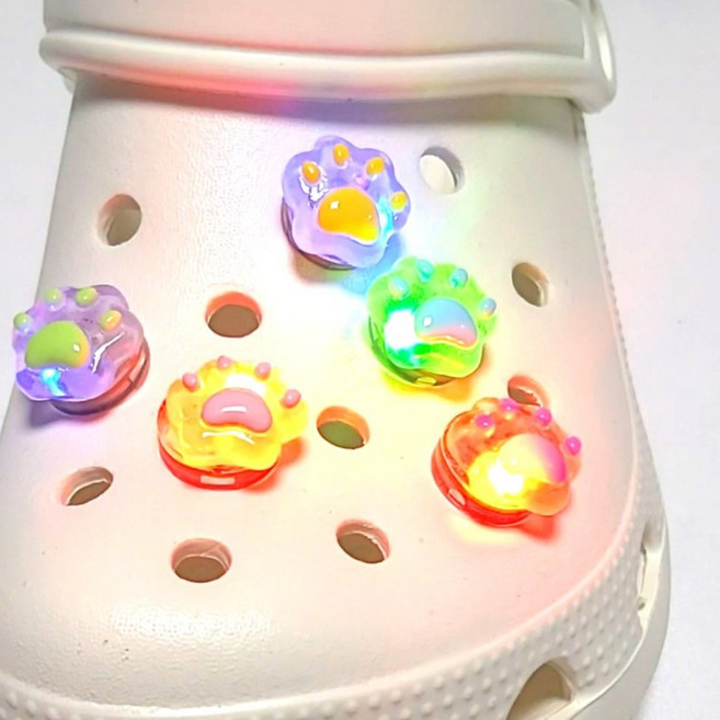 LED 파츠 발자국 5개