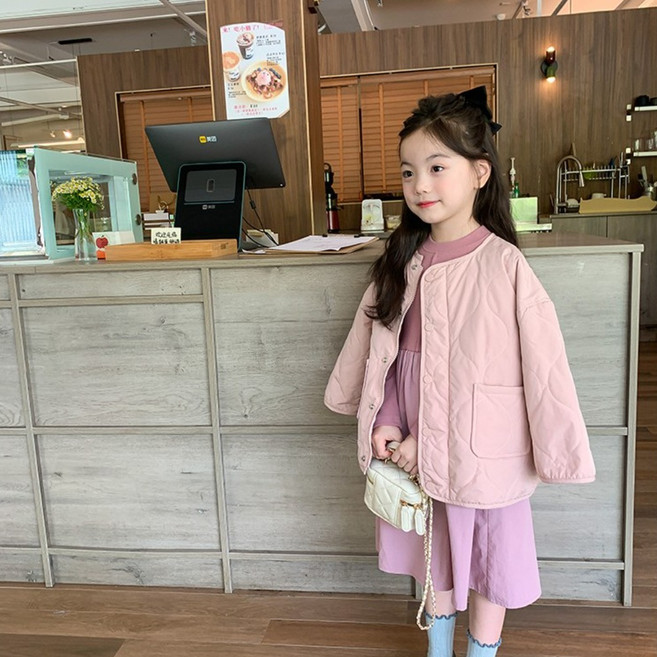 하랑데이 주니어 심플 경량 패딩 110-150