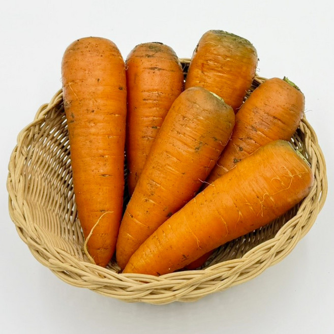 [홍성유기농] 2025년 국내산 친환경 무농약 유기농 당근, 1박스, 무농약 정품 당근 3kg, 친환경 당근