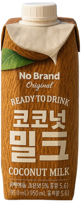 노브랜드 코코넛 밀크, 1L, 1개