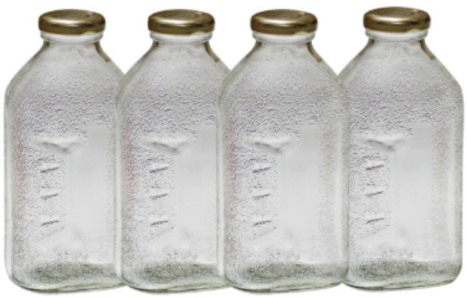 델몬트 쥬스 사각 유리병, 500ml, 20개