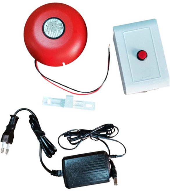 강력벨경종 AC220V경종 경보벨세트 비상경보벨 AC220V경보벨 단독형경종, 1개