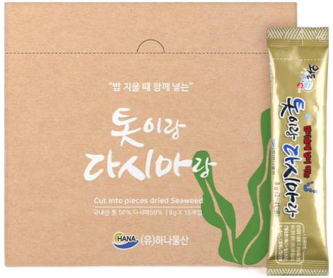 푸르농 톳이랑 다시마랑 15개입, 120g, 4개