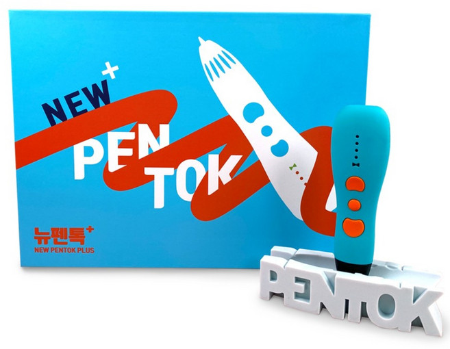 펜톡 플러스 3D 프린터 펜형, 하늘색, 뉴펜톡 플러스