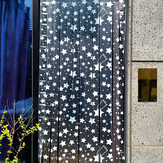 파리문발 현관 커튼발 인테리어 문발 대나무 출입문발 가림발