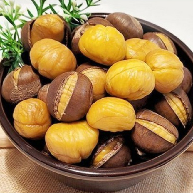 [엄지척농산물] 간편 군밤 프리미엄 명품 칼집 약단밤, 1박스, 약단밤 1kg