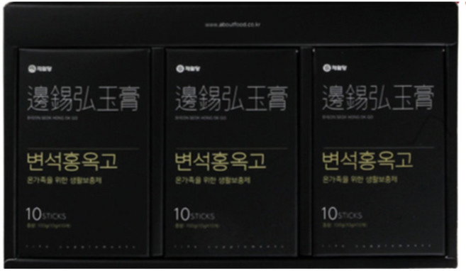 제월당 황제 진상품 경옥고 원기회복 피로회복 변석홍옥고 스틱 10g 30포, 300g, 1박스