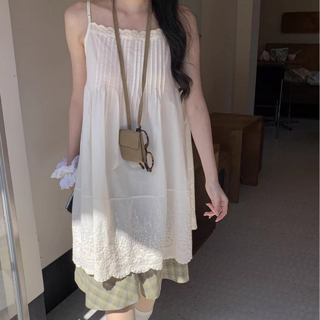 바인브랜치 로맨틱 빈티지 코튼 면나시