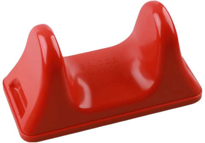 브릿지히어로 장요근 마사지기 전신 스트레칭 이완도구, 레드, 1개