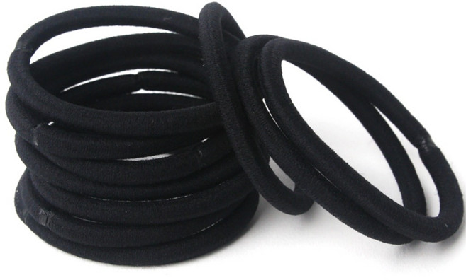 별난아이 무팁 무매듭 짱짱한 대용량 기본링 고무줄 머리끈 100개입