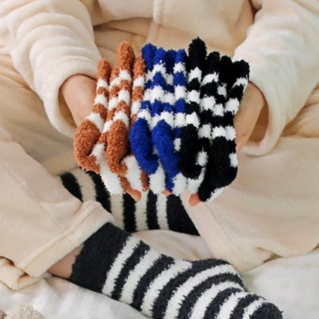 따스웨어 수면양말 털빠짐제로 이불처럼 두툼한 포근함 4족세트