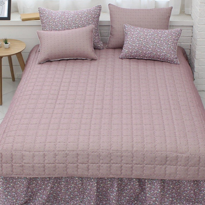 홈홈 꽃안꽃밖 날개 침대커버