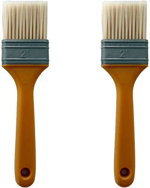 우기상점 나일론 다용도 브러쉬 페인트붓, 2개