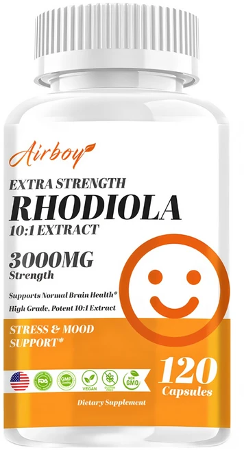 유기농 홍경천 농축 추출물 상당량 함유 스트레스 완화와 에너지 증진에 효과적인 천연 허브 캡슐 피로 회복 지원 비건 포뮬러 무첨가제, 1개, 60정 - 쿠팡