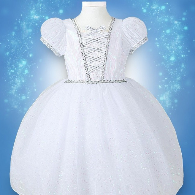 엔젤 화이트 드레스 (고급지퍼형)