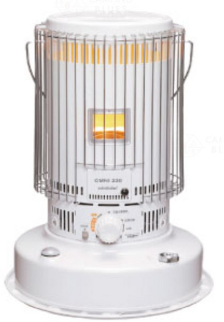 토요토미 옴니230 대류형 등유 난로 세트 정식수입, 화이트