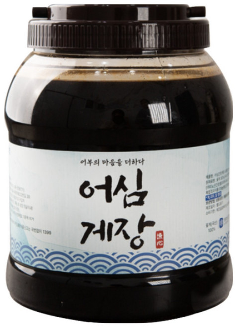 [오후2시이전 당일발송] 어부의 마음으로 만든 수협 어심간장게장, 1개, 3kg