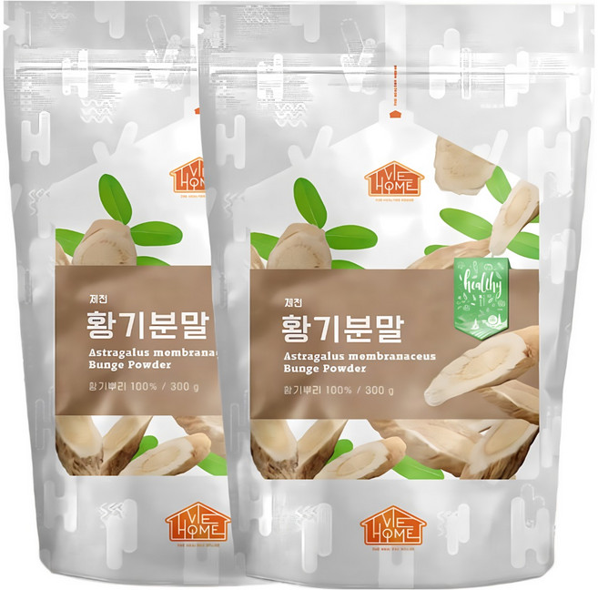 건강한우리집비옴 닥터비옴 국산 황기 가루 300g, 2개