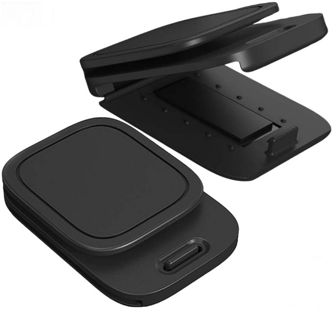 루베이 내구성 차량 안전벨트 조정기 어깨압박 분산 목압박 완화 어린이/임산부/성인, 2개, 블랙