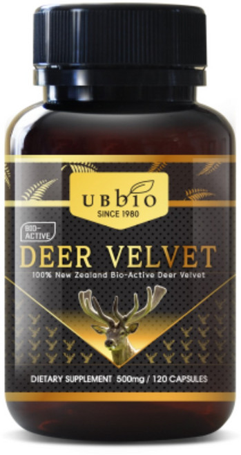 유비바이오 뉴질랜드 사슴녹용 500mg 120정 (1002), 1개