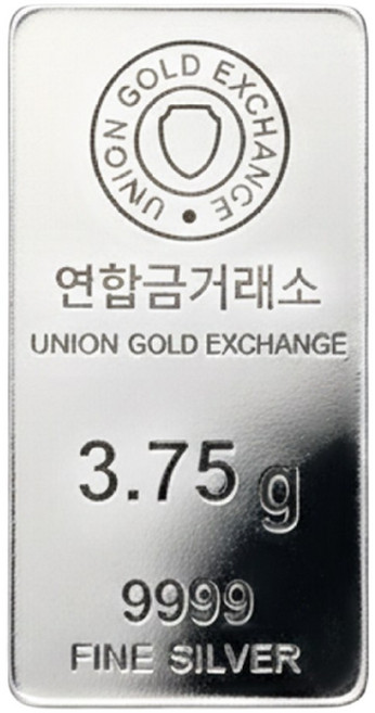 [러브넛] 순은 실버바 3.75g 999.9 포나인 은테크 프레스 실버바 1돈