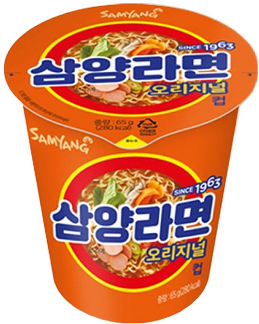 삼양 삼양라면 작은컵 6+6, 1박스