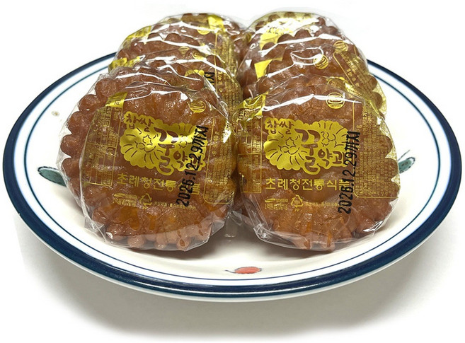 국산 초례청 찹쌀 꿀 약과 수제 전통약과 개별포장, 30개, 40g