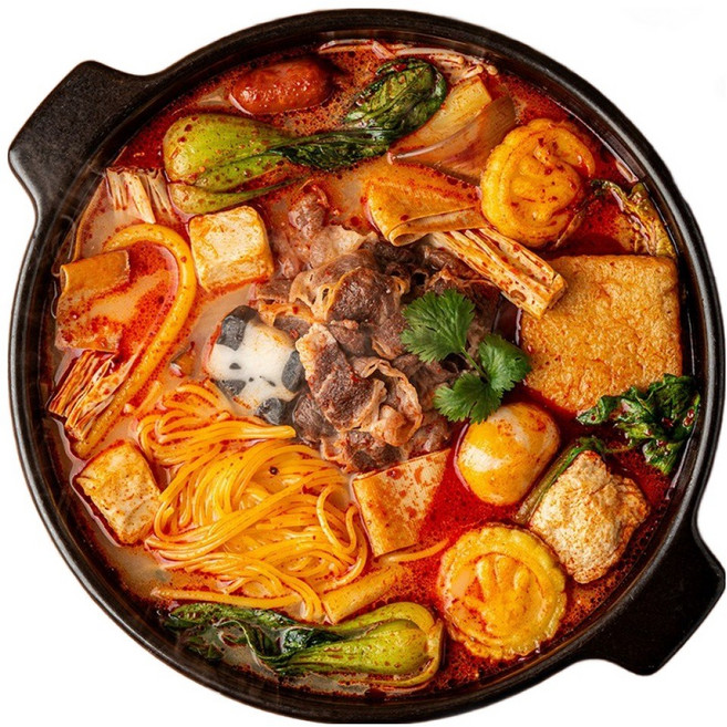 마라온 마라탕 밀키트 매운맛 캠핑 음식 집들이 2.5kg 사천식 훠궈 재료, 1개