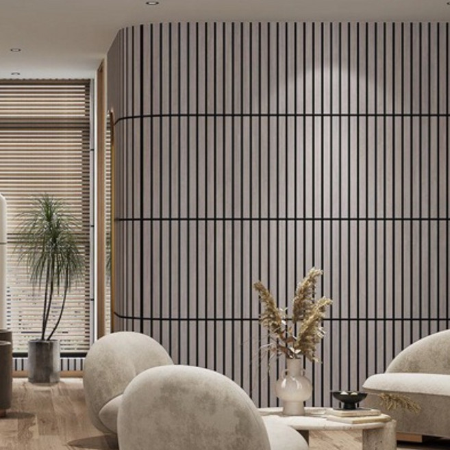 템바보드 벽지 쉬운 셀프 접착식 습기 곰팡이방지 단열 인테리어 라자늬 벽지, 라이트 그레이