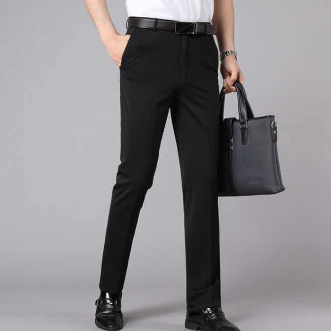 춘게엘 (29~38)여름 정장바지 스판 일자핏 남성 빅사이즈 캐주얼 바지 g002