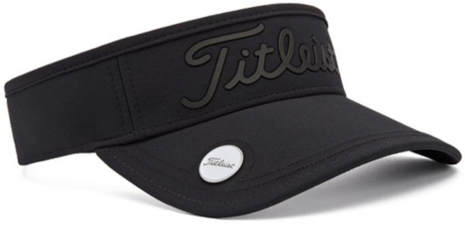 타이틀리스트 2026 플레이어스 볼마커 바이저 남성용 골프모자 TH26VPBMKN2, 1개, 블랙/블랙