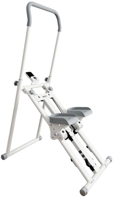 맥스핏 천국의계단 가정용 스텝플라이 스텝밀 스텝퍼 오르기 홈트 유산소 하체 걷기 운동기구 내츄럴, 화이트