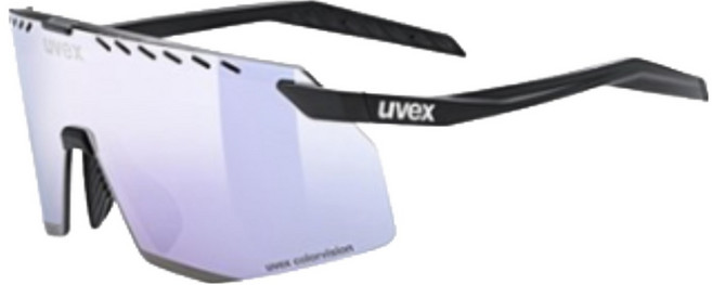 우벡스 페이스 스테이지 sCV CVB V 자전거 고글, CV 매트화이트 푸쉬핑크 미러