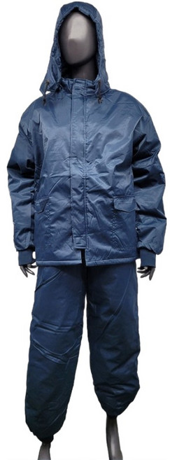 SMT 겨울용 방한복 아야지 투피스 도장 피스복 사상복 방한용 겨울용 작업복 경도상사 KD-008, 남색, 1개