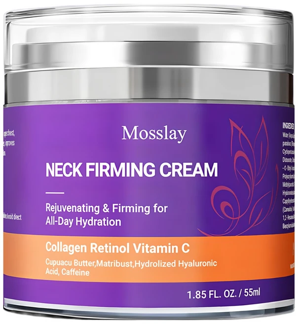 고급 목 탄력 크림 – 주름 감소 리프팅 및 피부 조임을 위한 3% 레티놀 및 히알루론산 – 얼굴 목 및 데콜테용 노화 방지 보습제 – 딥 하이드레이션, 1개, 55ml - 쿠팡