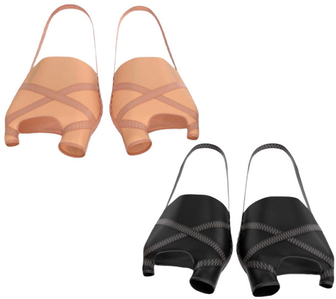 [TV홈쇼핑정품 인포벨]유니어 바로풋 발가락 부목 교정기 1등급 의료기기 여성 남성 부모님 걸음걸이 교정 보호대, 2개