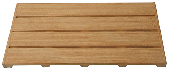 (주)에이스샵_고급스러운~ 디럭스 욕실발판 4종 소 중 중(홈) 대, 오크무늬, 1개