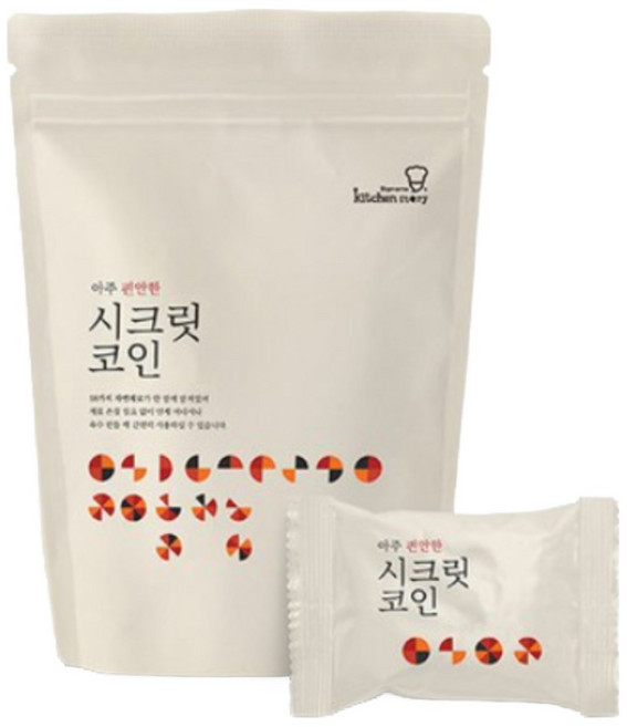 키친스토리 빅마마 이혜정의 시크릿코인 아주 편안한맛, 80g, 4개