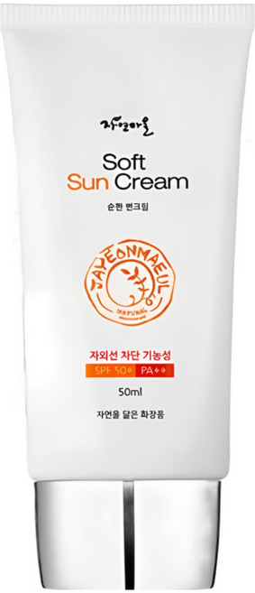 Jayeonmaeul 순한썬크림, 50ml, 1개