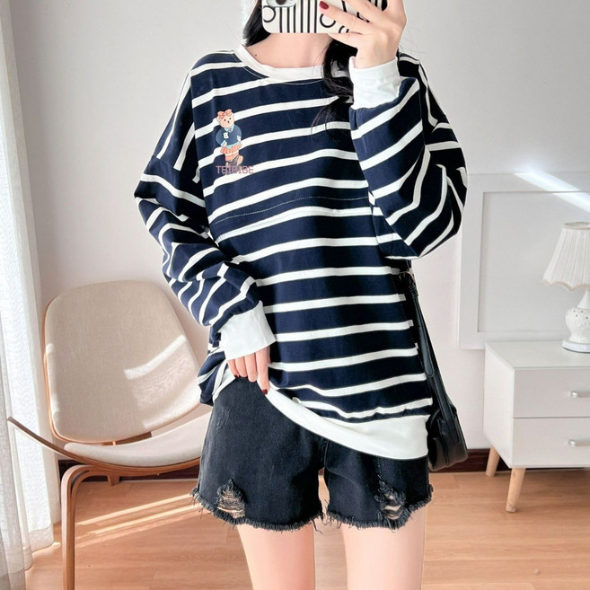 마마앙 수유복 수유티셔츠 임산부티 상의 외출복 임부복 빅사이즈