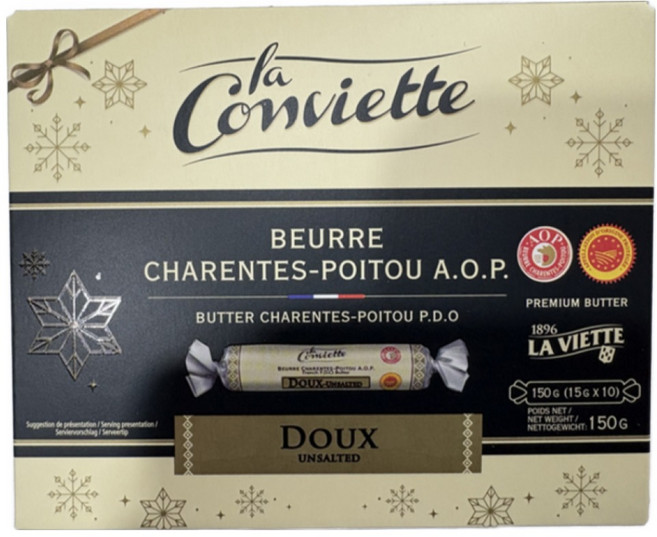 [라꽁비에뜨] 무염버터 150g(15g X 10개), 150g, 1개