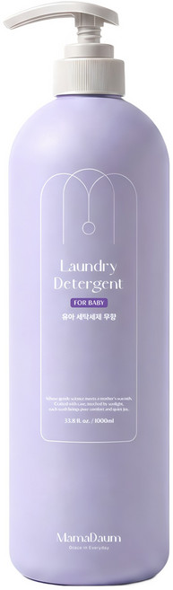 마마다움 유아 아기 안심 세탁세제 무향 실내건조 탈취강화 타올세제, 1개, 1L