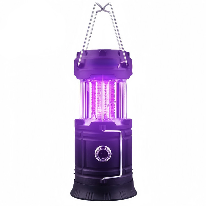 Koreli 휴대용 태양광 충전 모기퇴치등 살충 조명 방수 블루라이트 포충기, F11