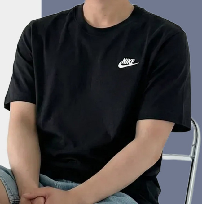 당일발송 나이키 NIKE 남성 여성 NSW 클럽 반팔 티셔츠 남녀공용 커플 반팔티 스포네틱 양말